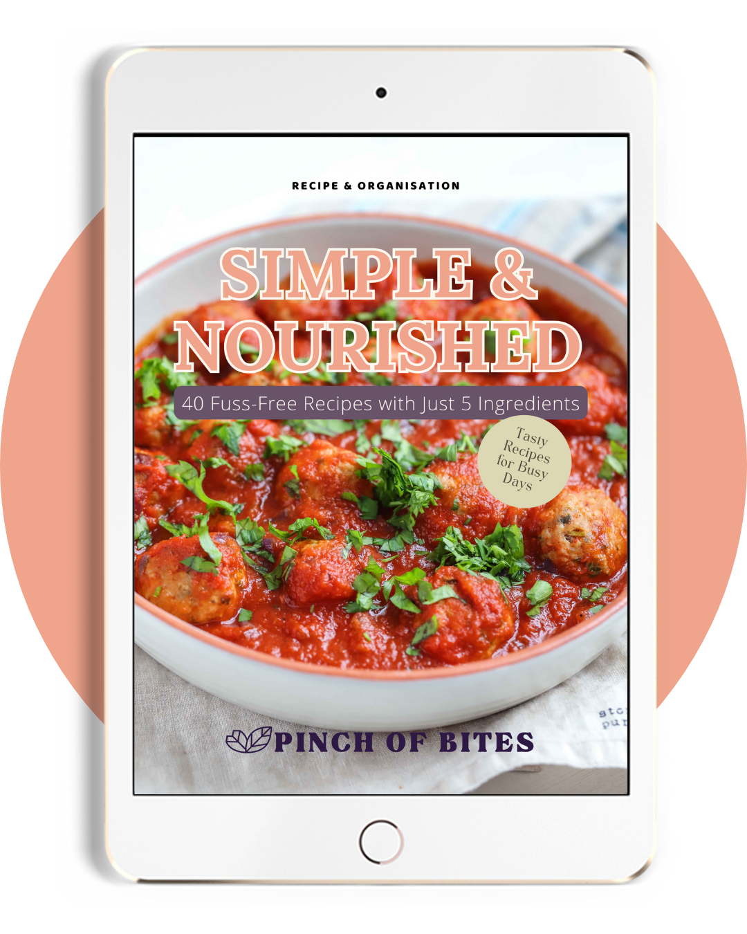 Simple & Nourished Recipe eBook-presentation Simple & Nourished Recipe eBook-presentation