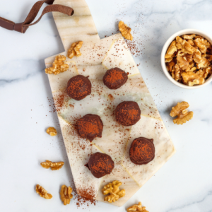 Pinch of Bites-Chocolate Pumpkin & Orange Truffles