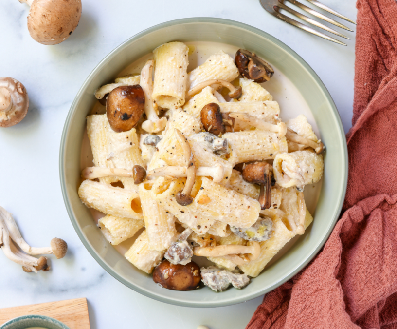 5-Ingredient Mushroom Pasta