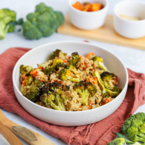 Pinch of Bites-Lemon Quinoa with Roasted Veggies