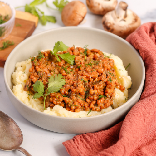 Lentil & Mushroom Stew