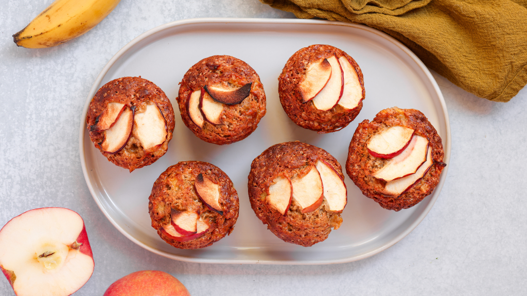 Pinch of Bites-Spelt Banana & Apple Muffins (2)