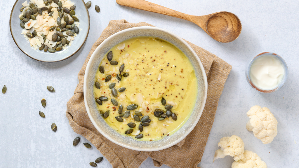 Pinch of Bites-Spiced Cauliflower Soup