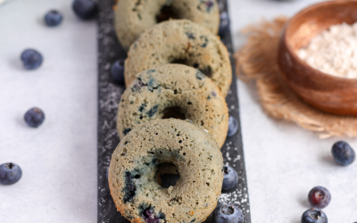 Blueberry Protein Donuts