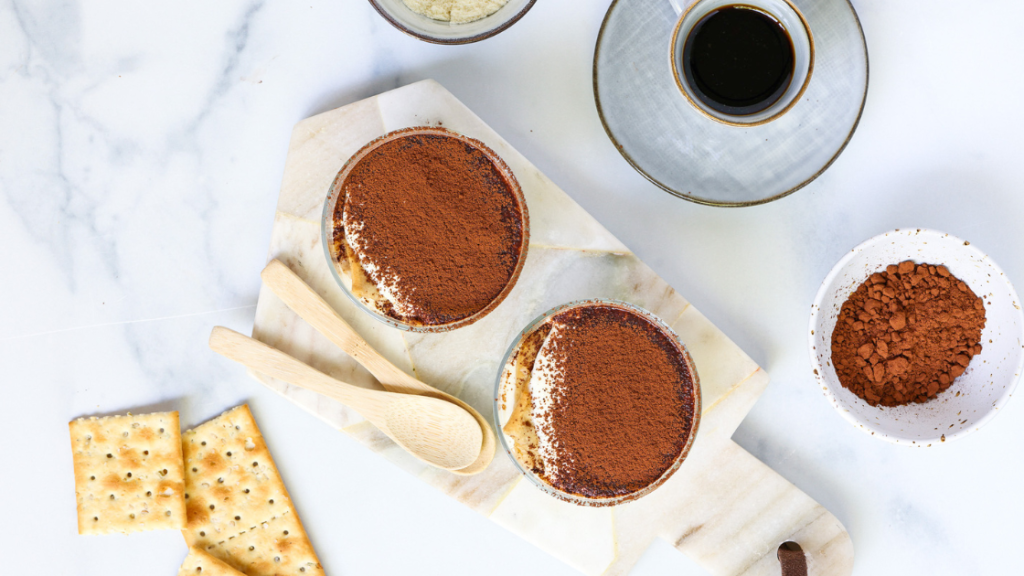 PoB-High protein tiramisu parfait