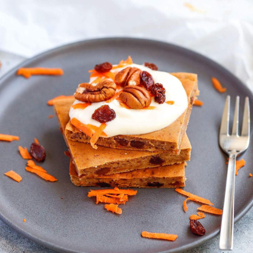 Healthy Carrot Cake Sheet Pan